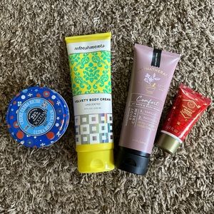 Assorted Body Creams